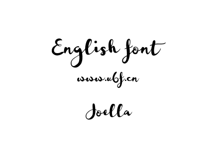 Joella.otf下载