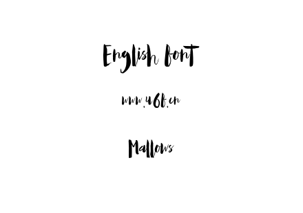 Mallows.otf下载