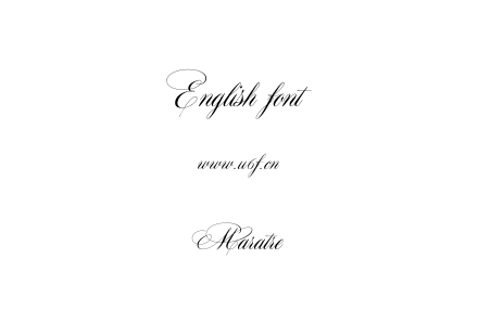 otf字体-Maratre.otf