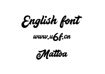 Mattoa.otf下载