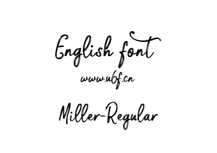 Miller-Regular.otf下载