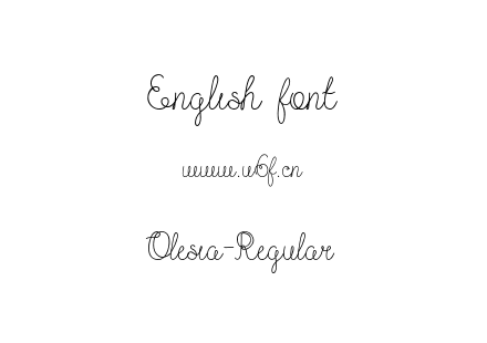 Olesia-Regular.otf下载
