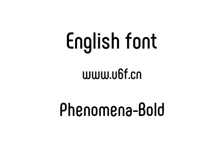 Phenomena-Bold.otf下载