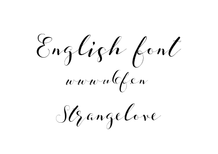 Strangelove.otf下载