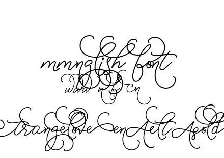 StrangelovePenAltBold.otf下载