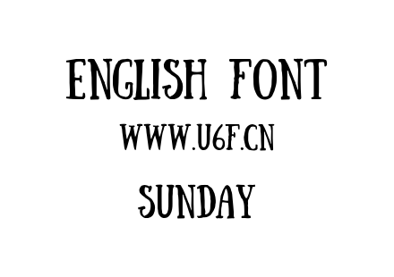 sunday.otf下载