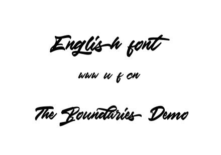 The Boundaries Demo.otf下载