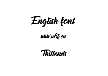 Thillends.otf下载