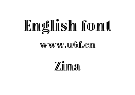 Zina.otf下载