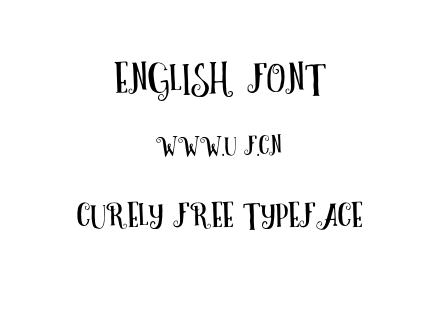 Curely-Free Typeface.otf下载