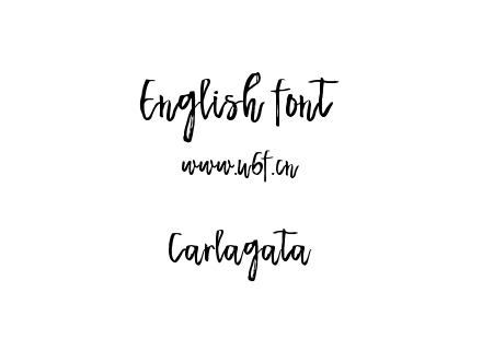 Carlagata.otf下载