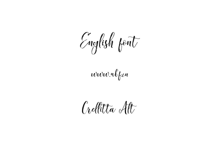 Crellitta Alt.otf下载