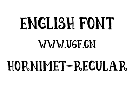 Hornimet-Regular.otf下载