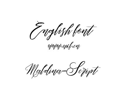 Maldina-Script.otf下载
