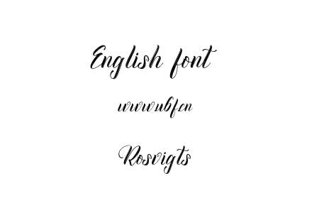 Rosvigts.otf下载
