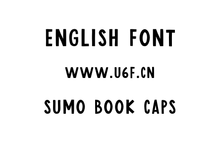 Sumo Book Caps.otf下载