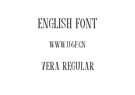 Vera Regular.otf下载