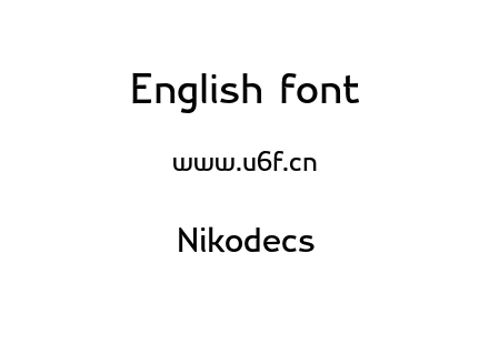 Nikodecs.otf下载