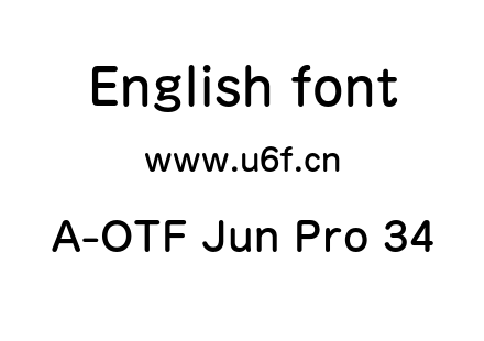 A-OTF Jun Pro 34.otf