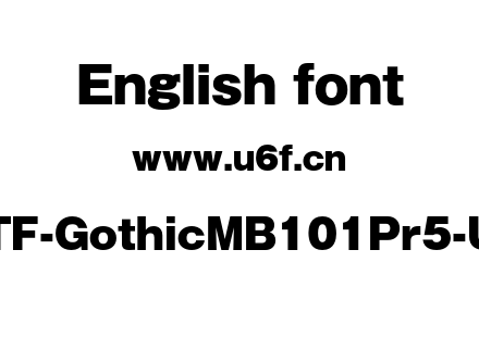 A-OTF-GothicMB101Pr5-Ultra.otf