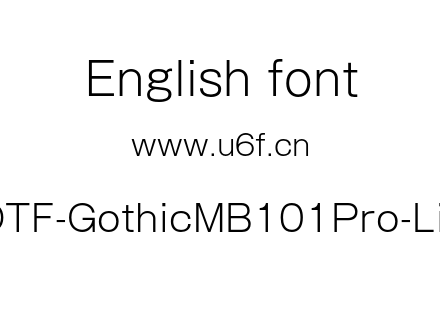 A-OTF-GothicMB101Pro-Light.otf