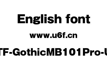 A-OTF-GothicMB101Pro-Ultra.otf