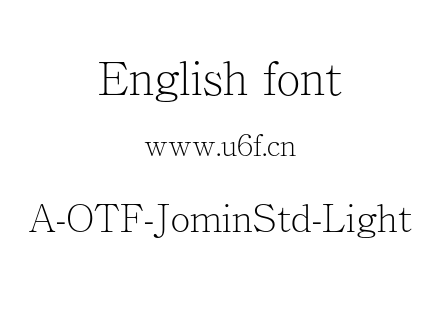 A-OTF-JominStd-Light.otf