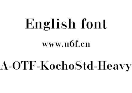 A-OTF-KochoStd-Heavy.otf
