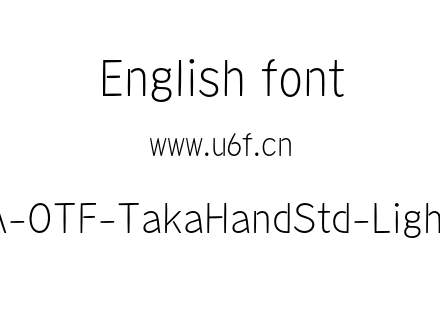 A-OTF-TakaHandStd-Light.otf