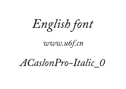 ACaslonPro-Italic_0.otf下载