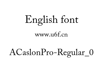 ACaslonPro-Regular_0.otf下载
