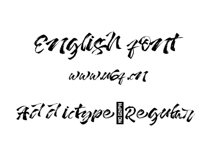 字体-Addictype-Regular.otf下载