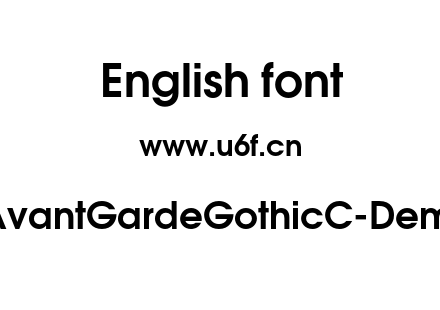AvantGardeGothicC-Demi.otf
