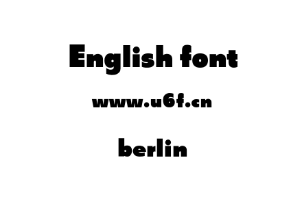 berlin.otf下载