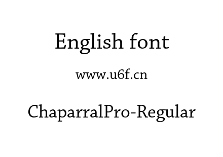 ChaparralPro-Regular.otf下载