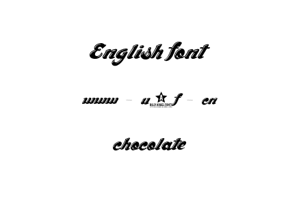 chocolate.otf下载