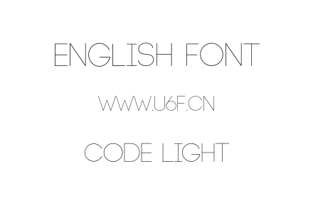 CODE Light.otf下载