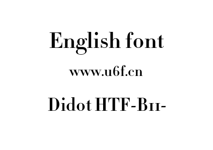 Didot HTF-B11-.otf下载