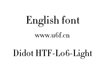 Didot HTF-L06-Light.otf