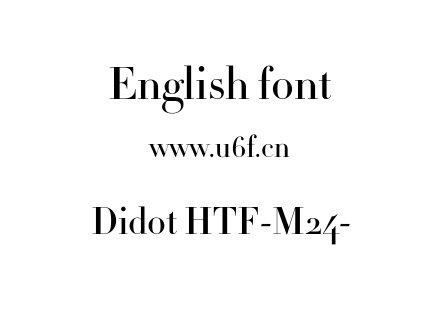 Didot HTF-M24-.otf下载