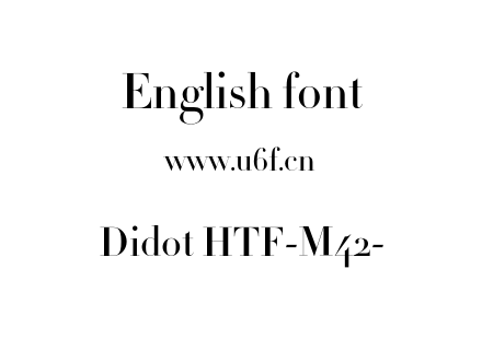 Didot HTF-M42-.otf下载