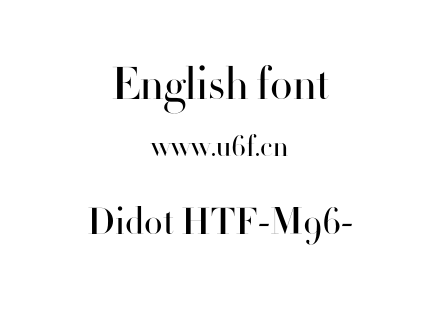 Didot HTF-M96-.otf下载