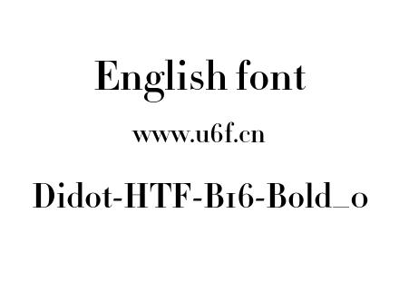 Didot-HTF-B16-Bold_0.otf下载