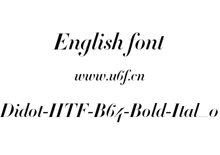 Didot-HTF-B64-Bold-Ital_0.otf下载