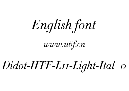 Didot-HTF-L11-Light-Ital_0.otf下载
