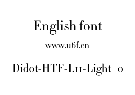 Didot-HTF-L11-Light_0.otf下载