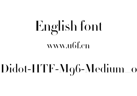 Didot-HTF-M96-Medium_0.otf下载