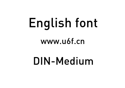 DIN-Medium.otf下载