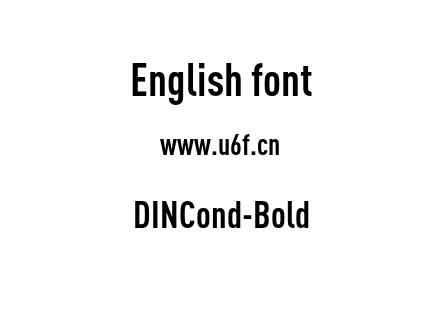DINCond-Bold.otf下载