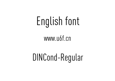 DINCond-Regular.otf下载